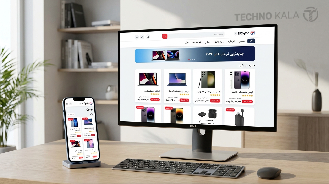 پلتفرم دیجیتال خرید سخت‌افزار و لپ‌تاپ «تکنوکالا»